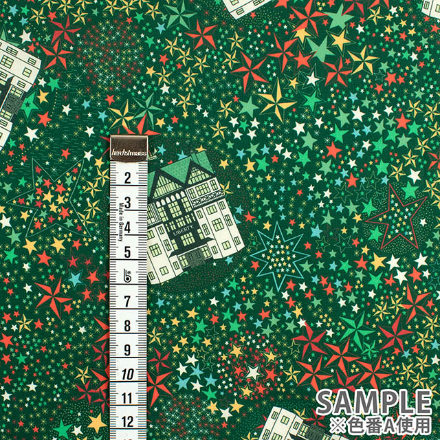 生地 LIBERTY FABRICS リバティ・ファブリックス タナローン 2025AW Festive Collection Adelajda Belle アデラジャ・ベル(36374310) B.レッド 09Ac04j