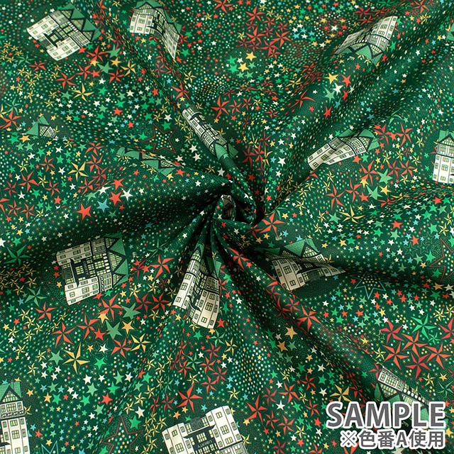 生地 LIBERTY FABRICS リバティ・ファブリックス タナローン 2025AW Festive Collection Adelajda Belle アデラジャ・ベル(36374310) B.レッド 09Ac04j