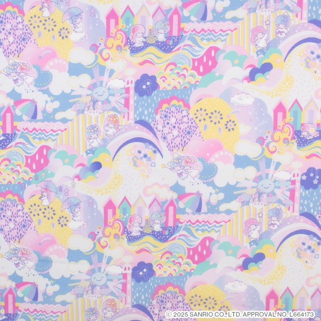 生地 LIBERTY FABRICS リバティ・ファブリックス タナローン Little Twin Stars Collection 25AW Enchanted Land エンチャンテッド・ランド(DC35398) J25A.マルチ 09Ac04j