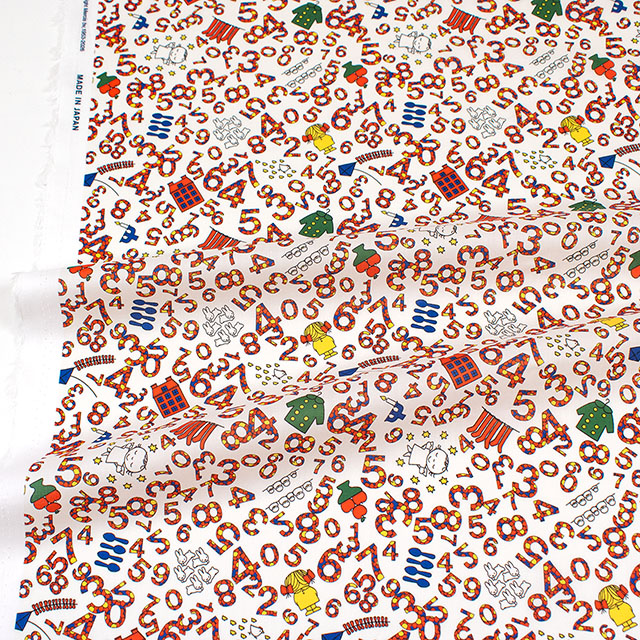 生地 LIBERTY FABRICS リバティ・ファブリックス タナローン The Miffy Picture Book Collection by Liberty Counting カウンティング(DC35977) 26AT.オフ 09Ac04j