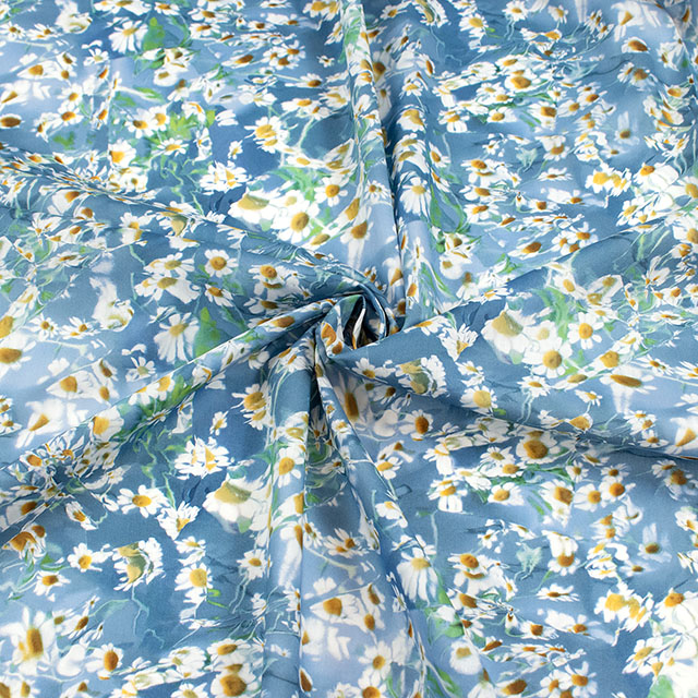 生地 LIBERTY FABRICS リバティ・ファブリックス タナローン 2026SS Floral Rebellion Baba ババ(26-36361031) 26CU.ブルー 09Ac04j