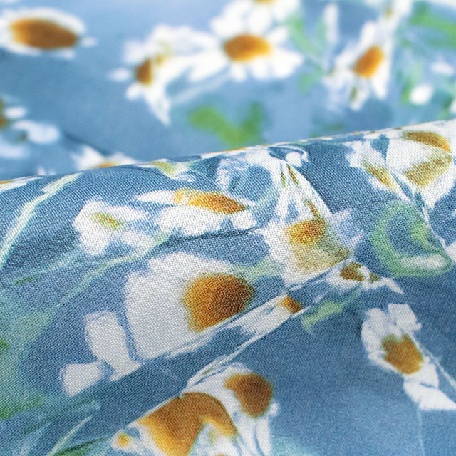 生地 LIBERTY FABRICS リバティ・ファブリックス タナローン 2026SS Floral Rebellion Baba ババ(26-36361031) 26CU.ブルー 09Ac04j