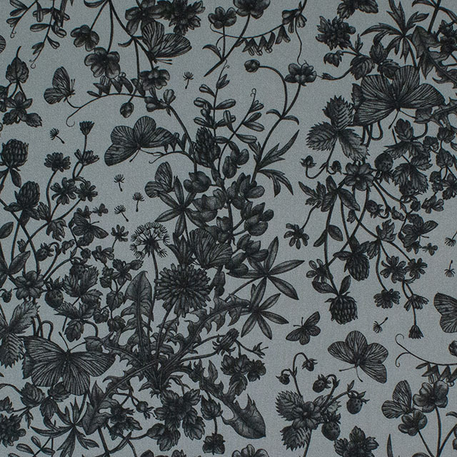 生地 LIBERTY FABRICS リバティ・ファブリックス タナローン 2026SS Ceramic Bloom Spring Memories スプリング・メモリーズ(26-363J75915) 26DU.ブラック 09Ac04j