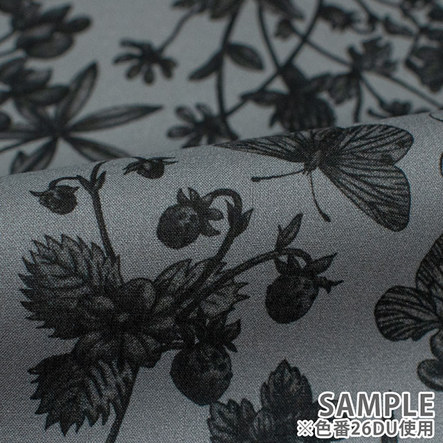 生地 LIBERTY FABRICS リバティ・ファブリックス タナローン 2026SS Ceramic Bloom Spring Memories スプリング・メモリーズ(26-363J75915) 26DU.ブラック 09Ac04j