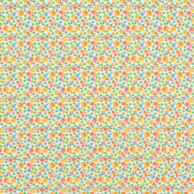 生地 LIBERTY FABRICS リバティ・ファブリックス タナローン 2026SS Ceramic Bloom Glazed Meadow グレイズド・メドゥ(26-363J75922) 26BU.イエロー 09Ac04j