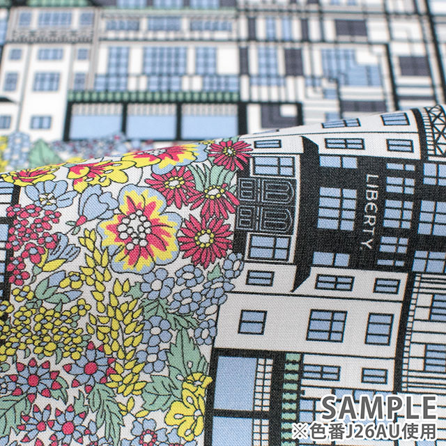 生地 LIBERTY FABRICS リバティ・ファブリックス タナローン 2026SS Tudor Belle チューダー・ベル(26-363J64027) J26AU.イエロー 09Ac04j