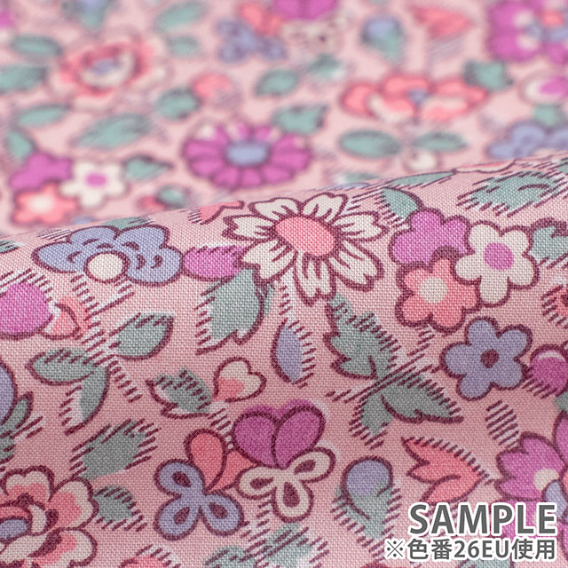 生地 LIBERTY FABRICS リバティ・ファブリックス タナローン 2026AW DESIGN. NATURE. ART. Patsy & Lenny パッツィ・アンド・レニー(26-363J62002) 26DU.ネイビー 09Ac04j