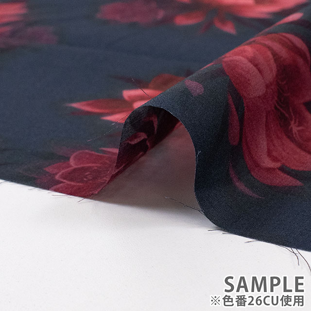 生地 LIBERTY FABRICS リバティ・ファブリックス タナローン 2026AW DESIGN. NATURE. ART. Aura オーラ(26-363J62011) 26AU.ブラック/ブルー 09Ac04j