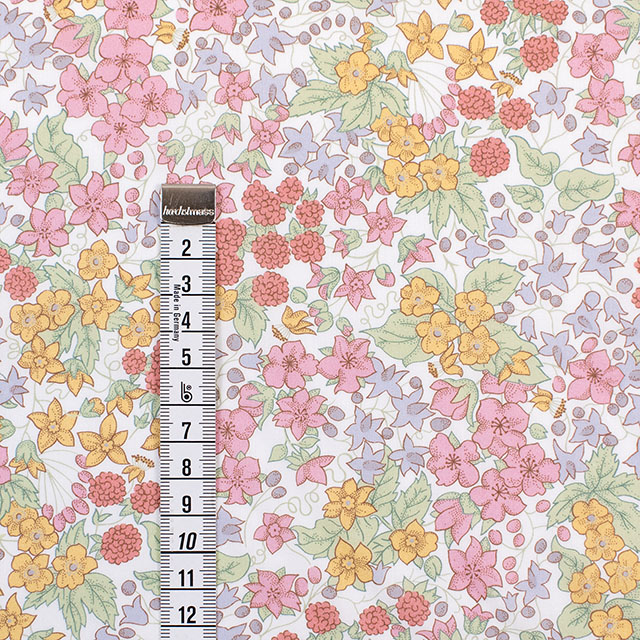 生地 LIBERTY FABRICS リバティ・ファブリックス タナローン 2026AW DESIGN. NATURE. ART. Berry Harvest ベリー・ハーベスト(26-363J62017) 26CU.オフ 09Ac04j