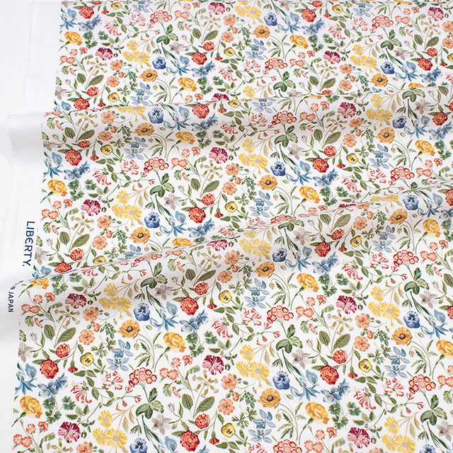 生地 LIBERTY FABRICS リバティ・ファブリックス タナローン 2026AW DESIGN. NATURE. ART. Shakespeare's Poem シェイクスピアズ・ポエム(DC35725) J26C.オフ 09Ac04j