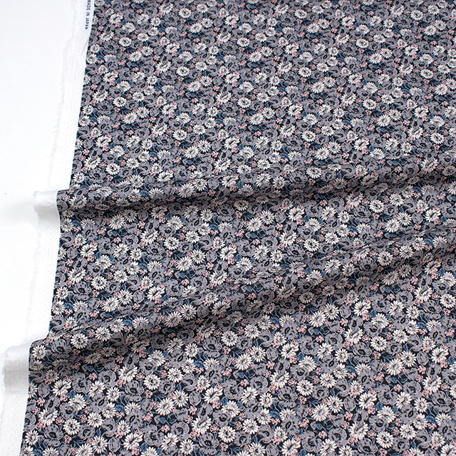 生地 LIBERTY FABRICS リバティ・ファブリックス タナローン 2026AW DESIGN. NATURE. ART. Mini Myria ミニ・マイリア(DC35727) J26E.グレー 09Ac04j
