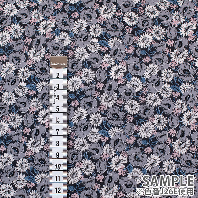 生地 LIBERTY FABRICS リバティ・ファブリックス タナローン 2026AW DESIGN. NATURE. ART. Mini Myria ミニ・マイリア(DC35727) J26D.ブルー 09Ac04j