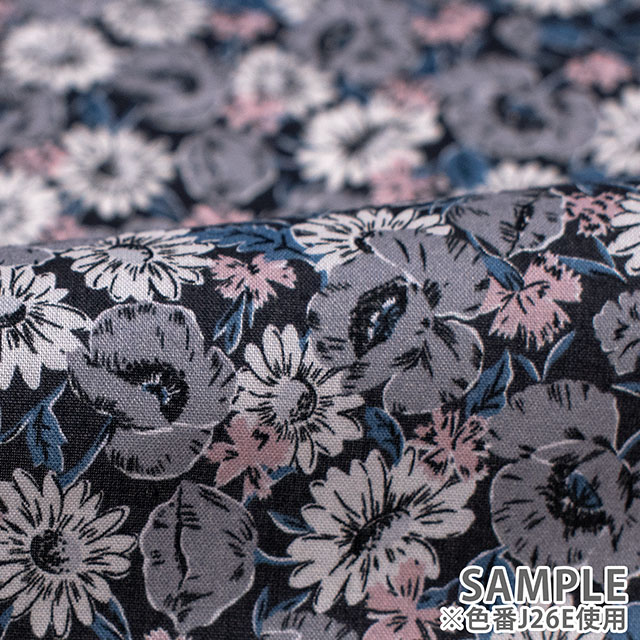 生地 LIBERTY FABRICS リバティ・ファブリックス タナローン 2026AW DESIGN. NATURE. ART. Mini Myria ミニ・マイリア(DC35727) J26D.ブルー 09Ac04j