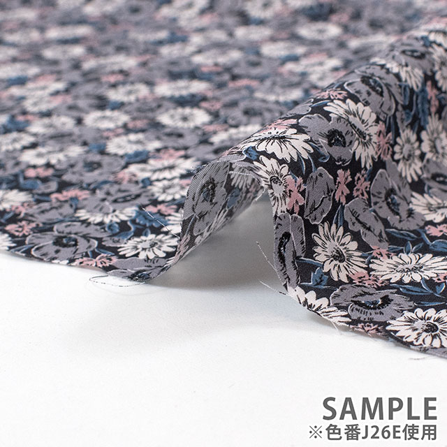 生地 LIBERTY FABRICS リバティ・ファブリックス タナローン 2026AW DESIGN. NATURE. ART. Mini Myria ミニ・マイリア(DC35727) J26D.ブルー 09Ac04j