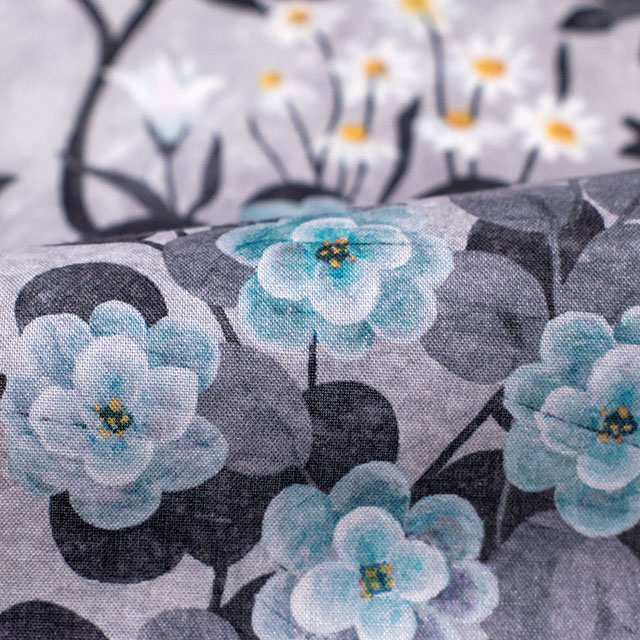 生地 LIBERTY FABRICS リバティ・ファブリックス タナローン 2026AW DESIGN. NATURE. ART. Garden Fresco ガーデン・フレスコ(DC35729) J26B.グレー 09Ac04j