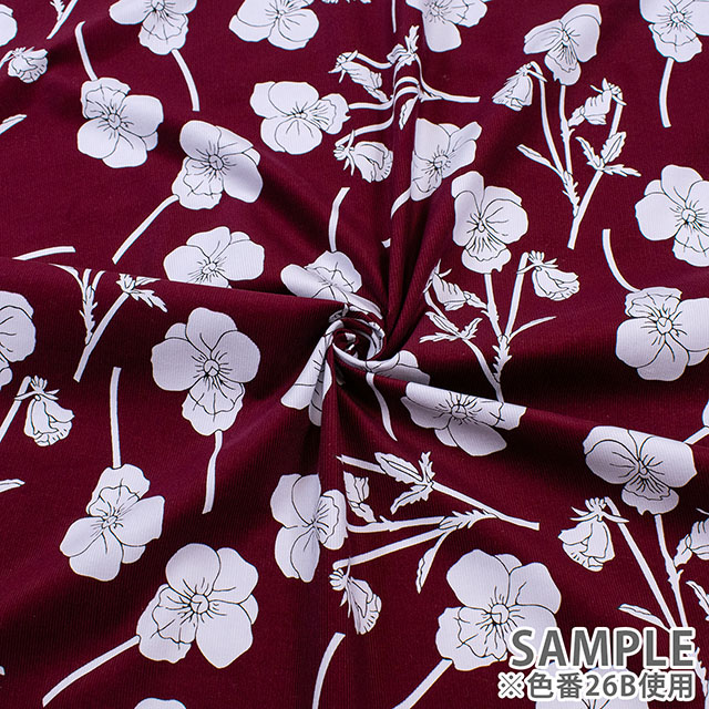 生地 LIBERTY FABRICS リバティ・ファブリックス コーデュロイ 2026AW Radiant Ros レイディアント・ロス(26-36362007) 26B.ボルドー 09Ac04j