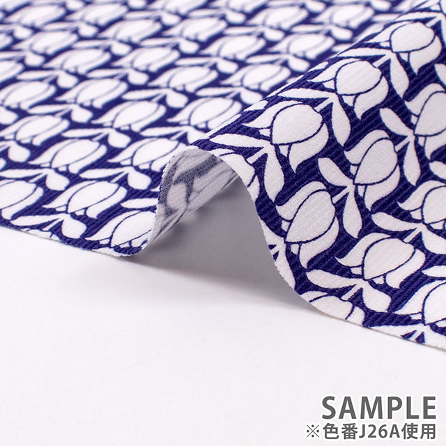 生地 LIBERTY FABRICS リバティ・ファブリックス コーデュロイ 2026AW Tulipomania チューリポマニア(26-36362036) J26A.ネイビー 09Ac04j