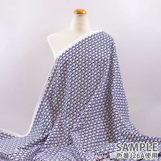 生地 LIBERTY FABRICS リバティ・ファブリックス コーデュロイ 2026AW Tulipomania チューリポマニア(26-36362036) J26A.ネイビー 09Ac04j