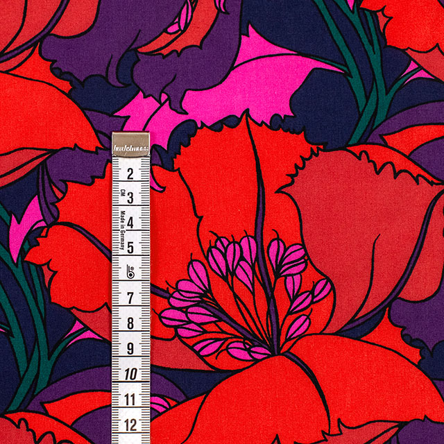 生地 LIBERTY FABRICS リバティ・ファブリックス 2026AW Archive Garden Eustacia ユースタシア(26-363J7524) 26CU.レッド 09Ac04j