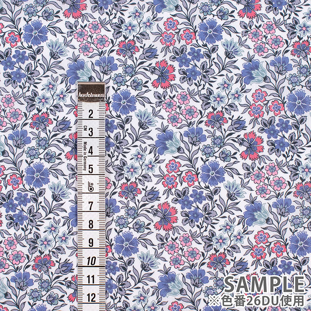 生地 LIBERTY FABRICS リバティ・ファブリックス 2026AW Archive Garden Carnation Trail カーネーション・トレイル(26-363J7529) 26AU.パステル 09Ac04j
