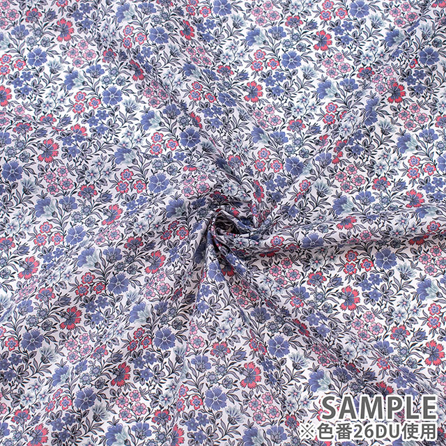 生地 LIBERTY FABRICS リバティ・ファブリックス 2026AW Archive Garden Carnation Trail カーネーション・トレイル(26-363J7529) 26AU.パステル 09Ac04j