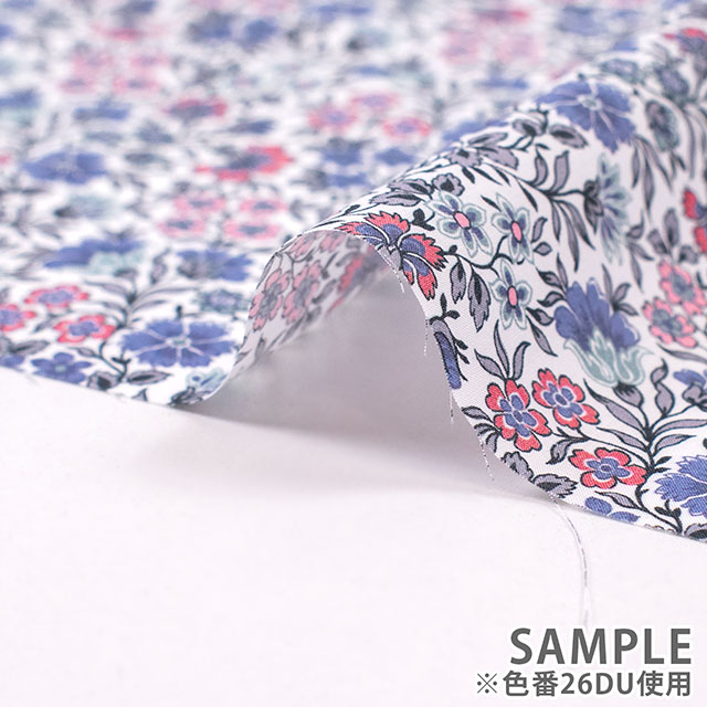 生地 LIBERTY FABRICS リバティ・ファブリックス 2026AW Archive Garden Carnation Trail カーネーション・トレイル(26-363J7529) 26AU.パステル 09Ac04j