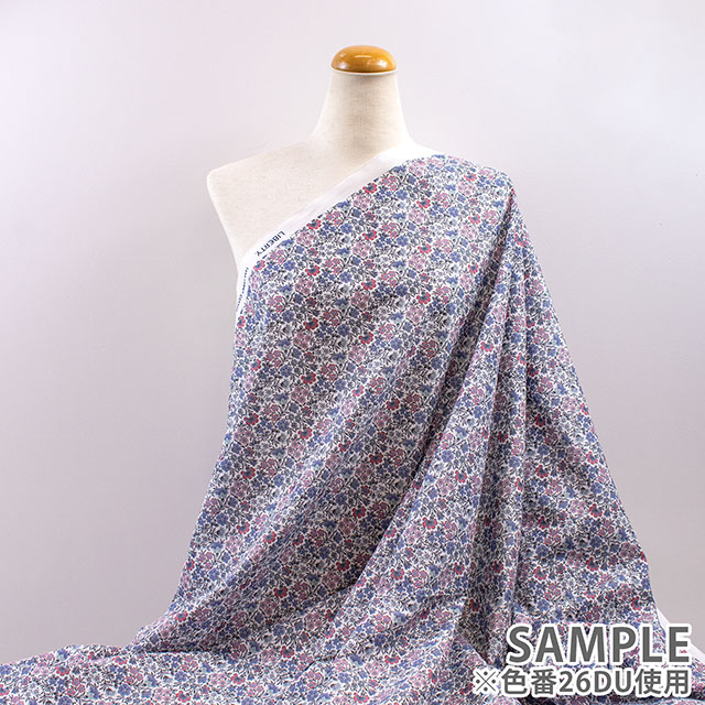生地 LIBERTY FABRICS リバティ・ファブリックス 2026AW Archive Garden Carnation Trail カーネーション・トレイル(26-363J7529) 26AU.パステル 09Ac04j