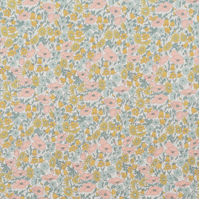 生地 LIBERTY FABRICS リバティ・ファブリックス タナローン エターナル Poppy&Daisy（3632104） H (H)_k4j