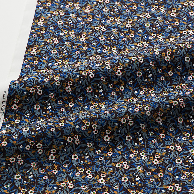 生地 LIBERTY FABRICS リバティ・ファブリックス タナローン エターナル Brighton Blossom ブライトン・ブロッサム(3639102) ZE 09Ac03j