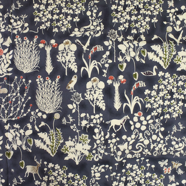 生地 LIBERTY FABRICS リバティ・ファブリックス タナローン エターナル Yoshie ヨシエ（3630278） AE (H)_k4j