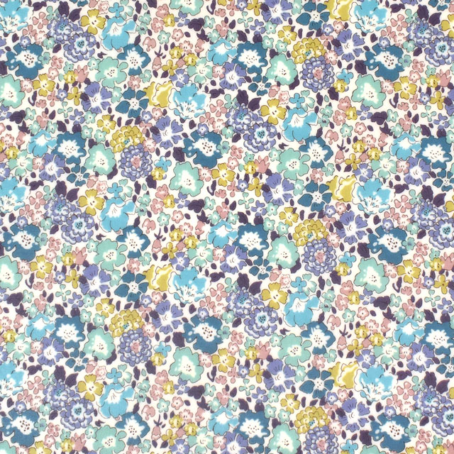 生地 LIBERTY FABRICS リバティ・ファブリックス タナローンラミネート エターナル  Michelle（3636017） DE (H)_k4j