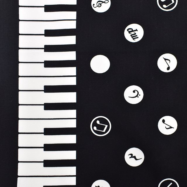 生地 お気に入りシリーズ ピアノ/オックス（MOWF-115） BK.ブラック (H)_k4_