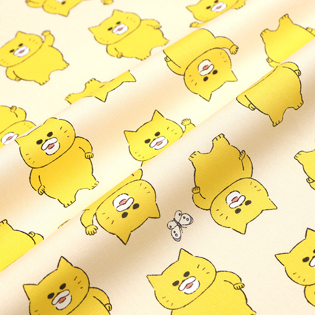 生地 ノラネコぐんだん きせかえノラネコ オックス Ngf 04 A クリームパンいろ B Ki オカダヤ Okadaya 布 生地 毛糸 手芸用品の専門店