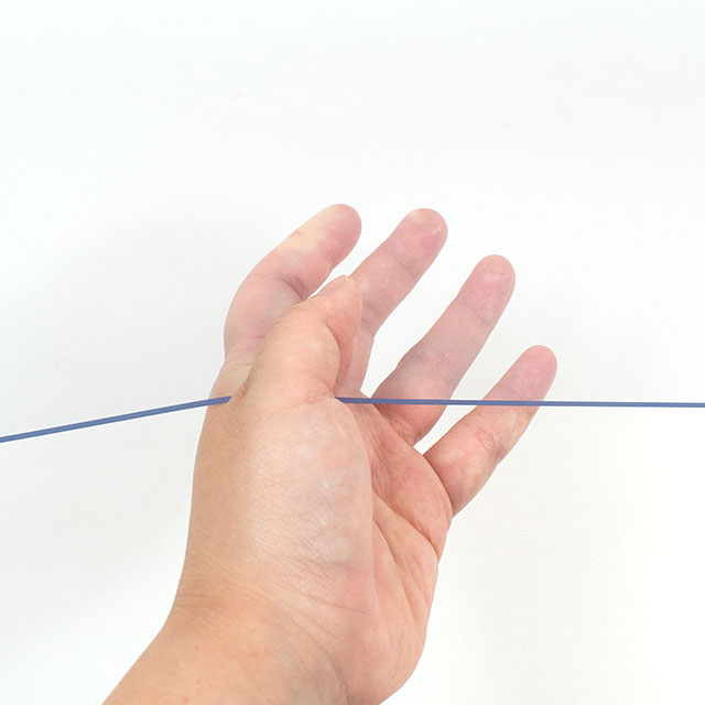 生地 透明ビニール 約2mm厚 約91cm幅×50cmカット 透明 09Bp34_