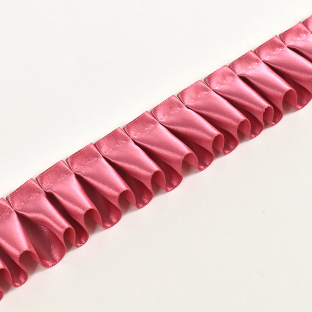 エリート サテンフリルリボン(F-101) 36mm 305.濃ピンク 07Aa99_