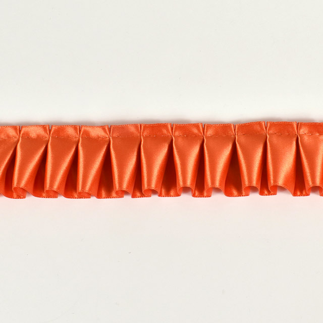エリート サテンフリルリボン(F-101) 36mm 315.オレンジ 07Aa99_