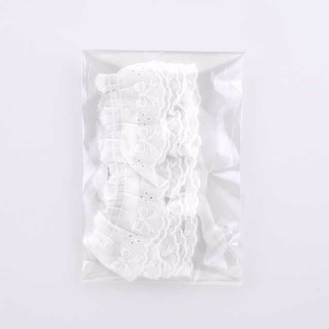 綿レース フリル 約24mm幅×1mカット(OKLC-018FP) オフ 15Yy88_