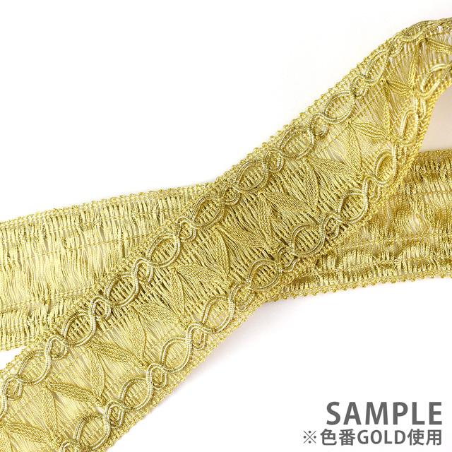 ラメブレード （4118） GOLD.ゴールド (H)_4b_ オカダヤ(okadaya) 布・生地、毛糸、手芸用品の専門店
