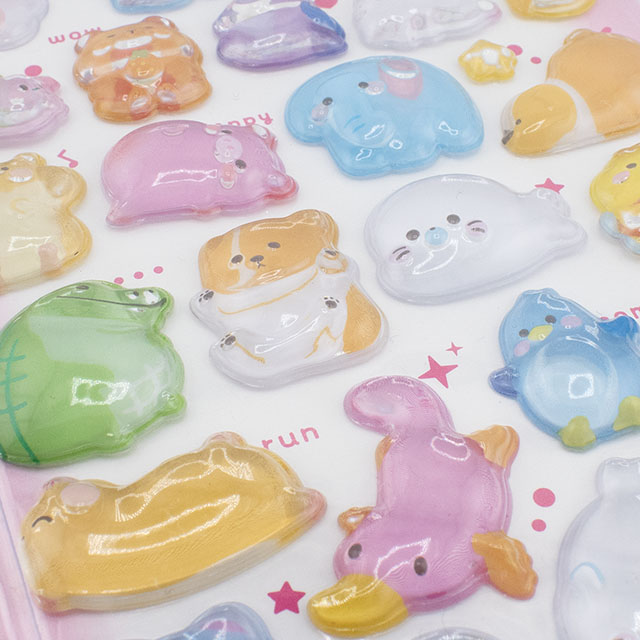 シール Nekoni 3D ステッカー(axl-25-50755) 51369.キュート・アニマルズ 14Yy88_