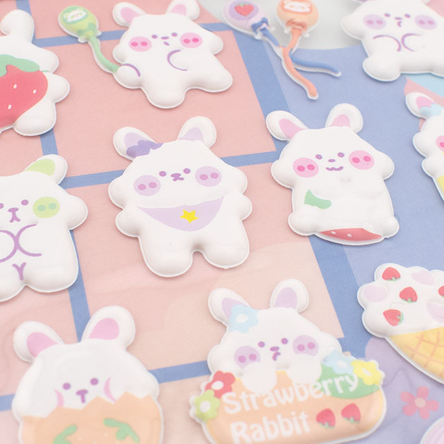 シール Nekoni ステッカー(axl-25-50757) 51025.うさぎ 14Yy88_