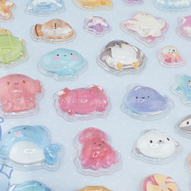 シール 3D Relief Fun ステッカー(axl-25-50768) 137-3.アンダーウォーターワールド 14Yy88_