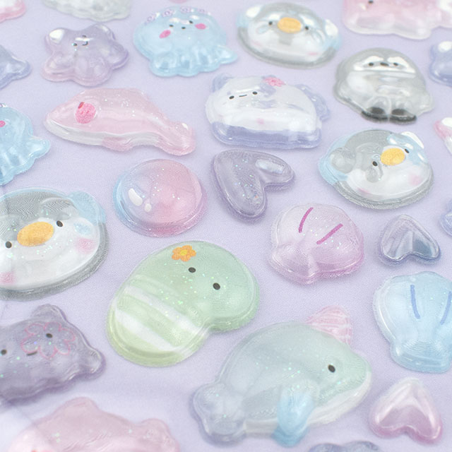 シール 3D エンボスステッカー(axl-25-50769) 2.神秘的な海 14Yy88_