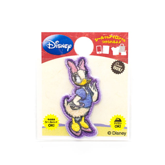 ワッペン Disney ミニワッペン（D01Y0729） ヴィンテージ デイジー 08Bf99_