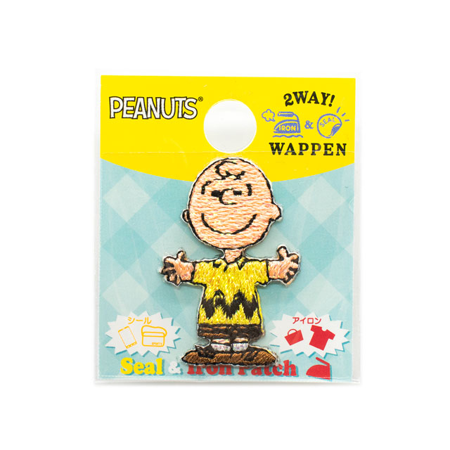 ワッペン PEANUTS/ピーナッツ ミニワッペン（S02Y2400） チャーリーブラウン 08Bf99_