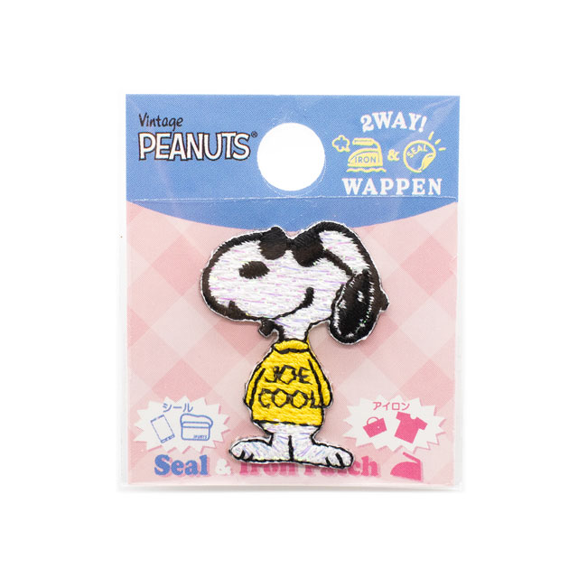 ワッペン PEANUTS/ピーナッツ ミニワッペン（S02Y2417） ジョークール2 08Bf99_
