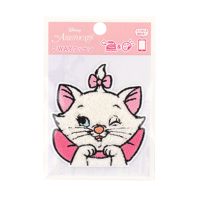 ワッペン マリー（D01Y3584） ウィンクフェイス 08Bf99_