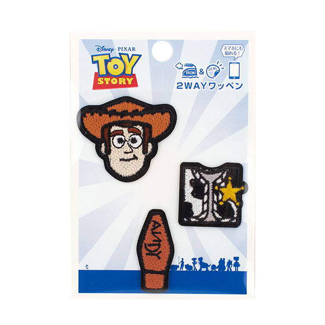 ワッペン トイ・ストーリー(D01Y3590) ウッディパーツアイコンセット 08Bf99_