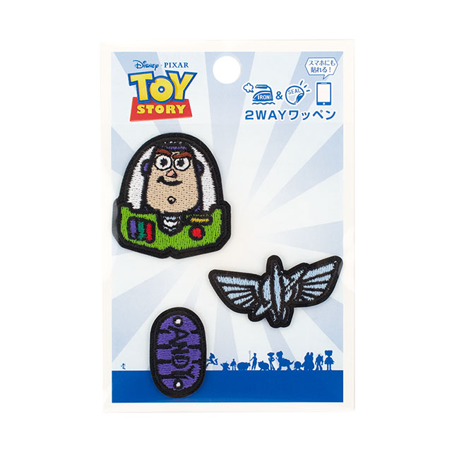 ワッペン トイ・ストーリー(D01Y3591) バズパーツアイコンセット 08Bf99_