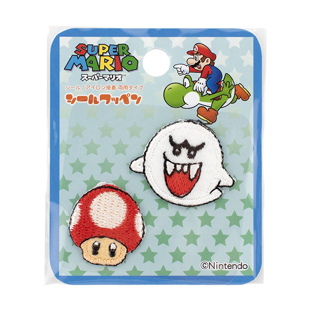 スーパーマリオ シールワッペン（MRS006） テレサ・スーパーキノコ 08Bf99_