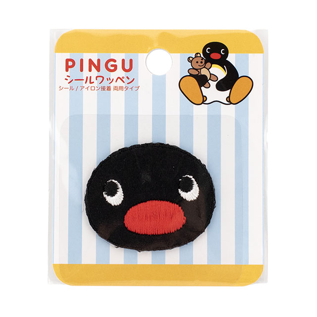 ピングー シールワッペン（PGA001） ピングー フェイス 08Bf99_